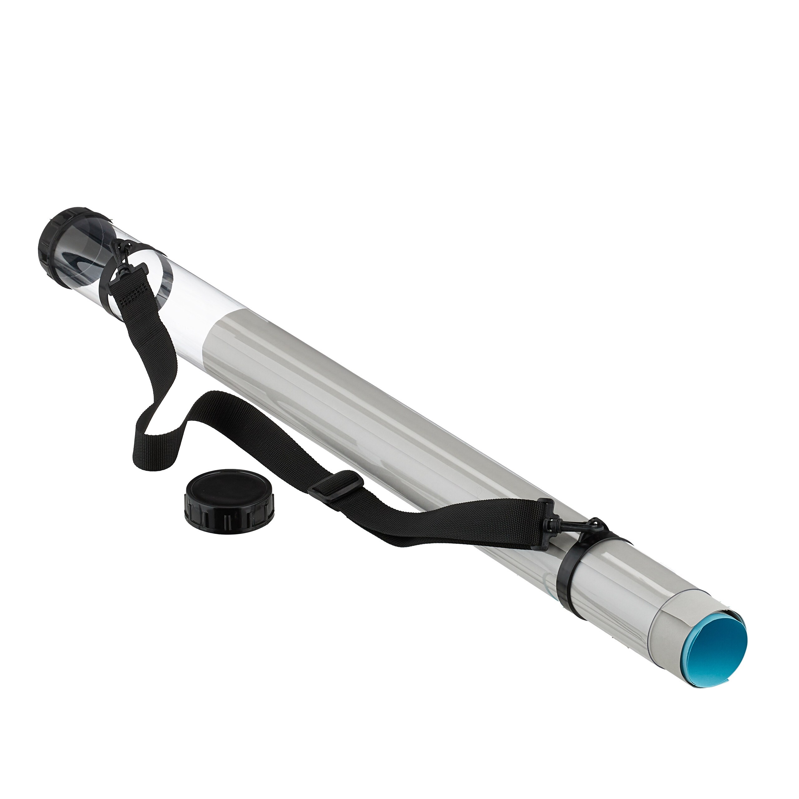 Transparent/black Poster Roll - (h)94 X Ø 7.5 Cm