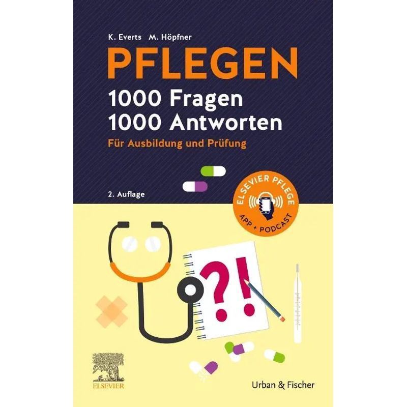 Image of Care 1000 Questions, 1000 Answers - Book - For Training And Examination - Maren Höpfner - Care (urban & Fischer) - Xvi - German - 2023 - Urban & Fischer/elsevier - Ean 9783437254130