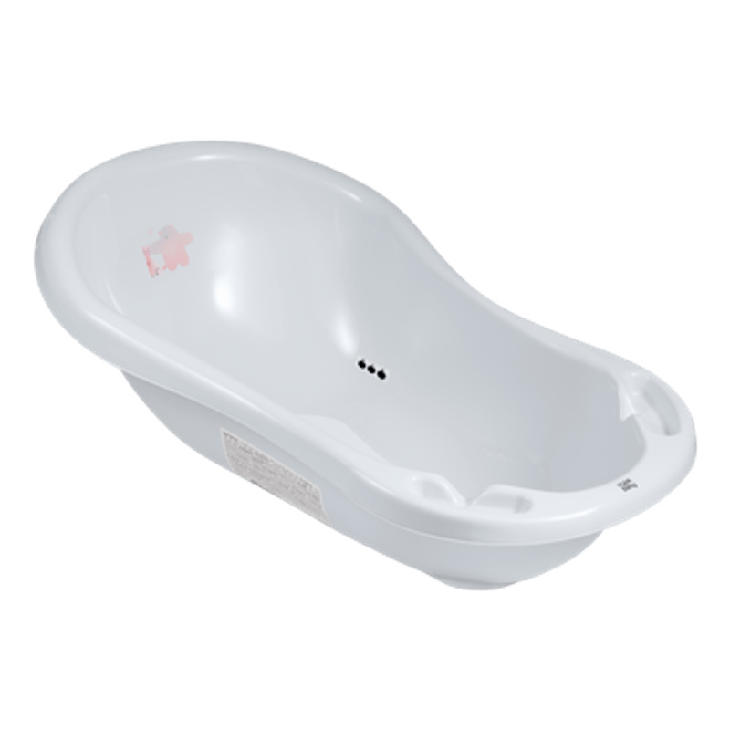 Image of Baby Bathtub For Newborns And Babies Up To 12 Months, With Plug And Anti-slip Mat, Made Of Bpa-free Plastic, Length: 84cm