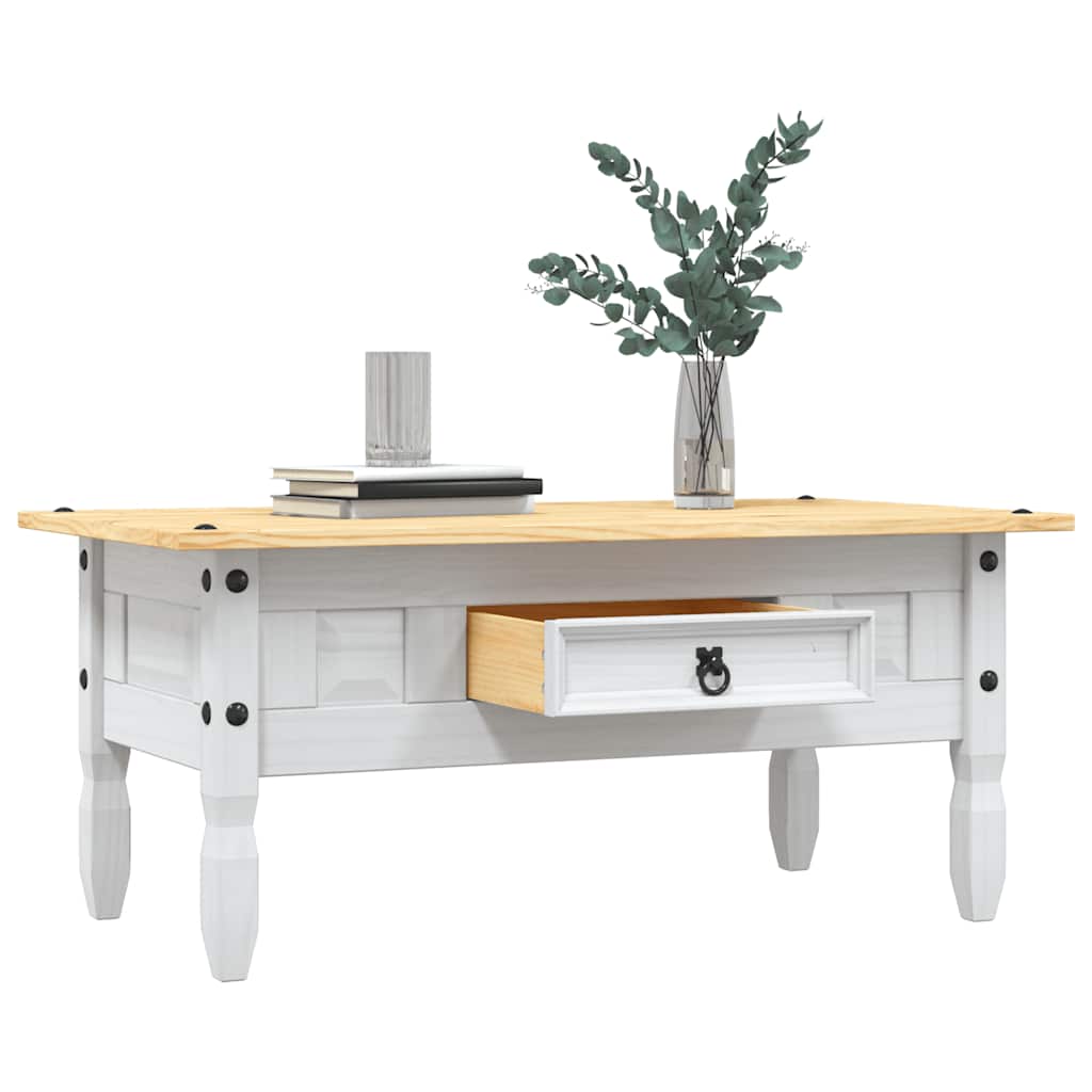 Image of Vidaxl Coffee Table Mexico Style Side Table Living Room Table Table Pine Wood