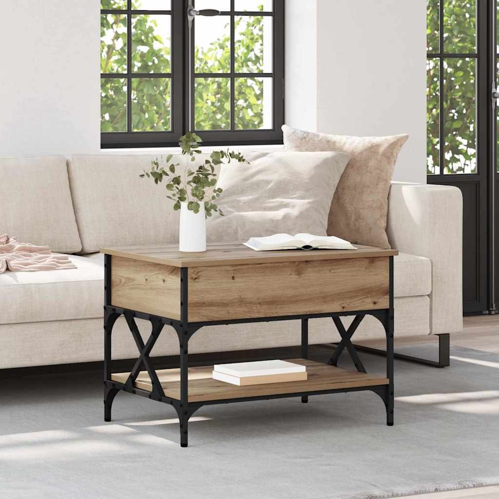 Image of Vidaxl Coffee Table Living Room Table Modern Coffee Table Lift-top Table Table Rectangular Coffee Table Versatile Coffee Table Contemporary Table