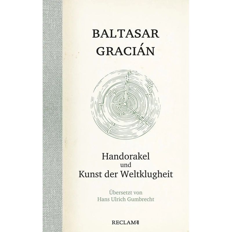 Book: Hand Oracle And The Art Of Worldly Wisdom / Baltasar Gracián (german)