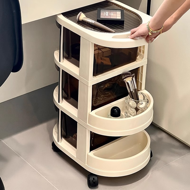 3-Tier Kitchen Storage Trolley with Wheels