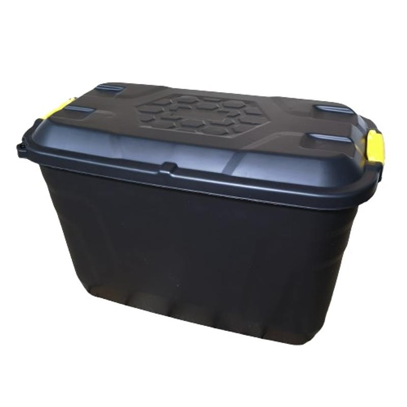 110L Heavy Duty Trunk on Wheels, Lockable & Stackable Storage Chest