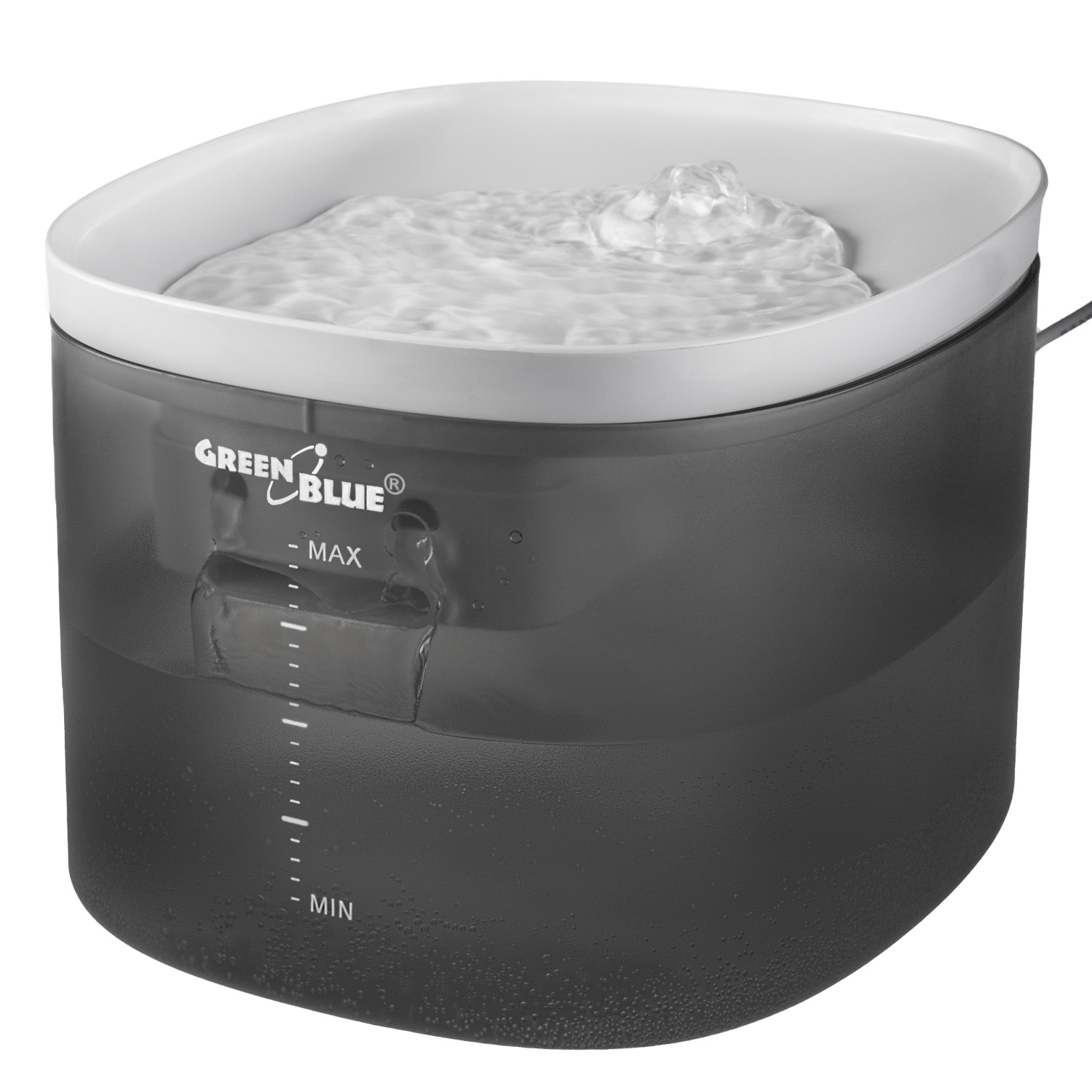 Image of Automatic 3-liter Usb Pet Water Dispenser For Cats And Dogs, Greenblue Gb392