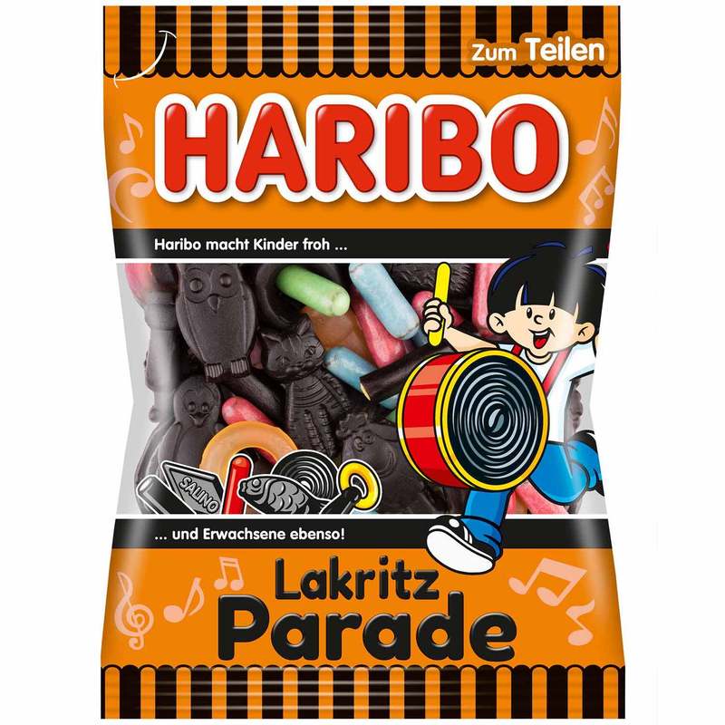 Image of Haribo Licorice Parade 175g