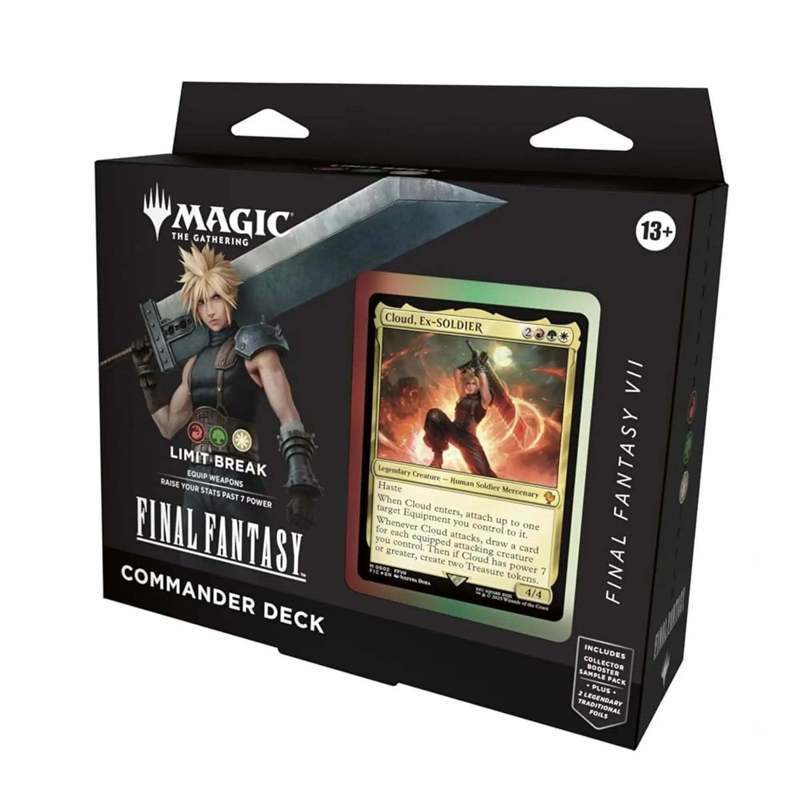 Image of - Vii Limit-break Commander Deck - En