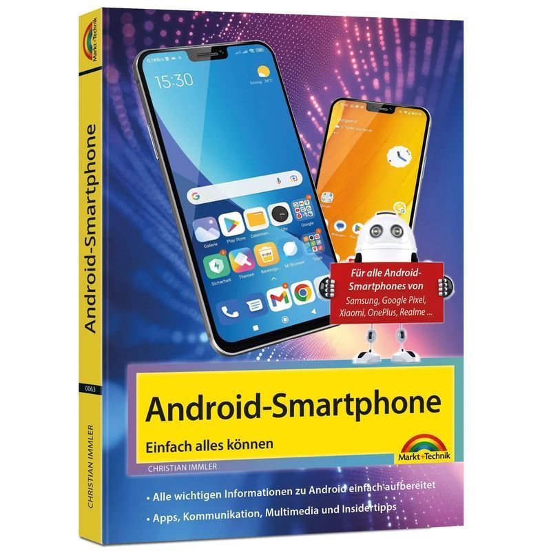 Image of Android Smartphone - Paperback - Do It All: The Best Tips And Tricks For All Android 16 Devices - Christian Immler - 384 Pages - German - 2026 - Markt+technik Verlag - Ean 9783988100634