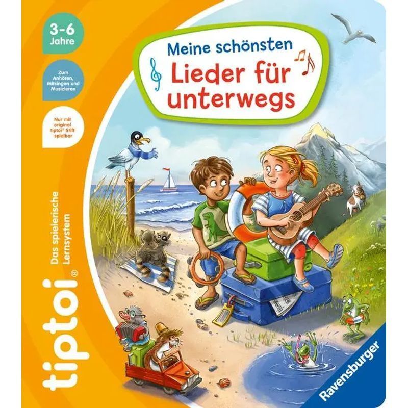Image of Tiptoi My Most Beautiful Songs For On The Go - Book - Cee Neudert - Songbooks (ravensburger) - 24 Pp. - German - 2022 - Ravensburger Publishing House - Ean 9783473492589