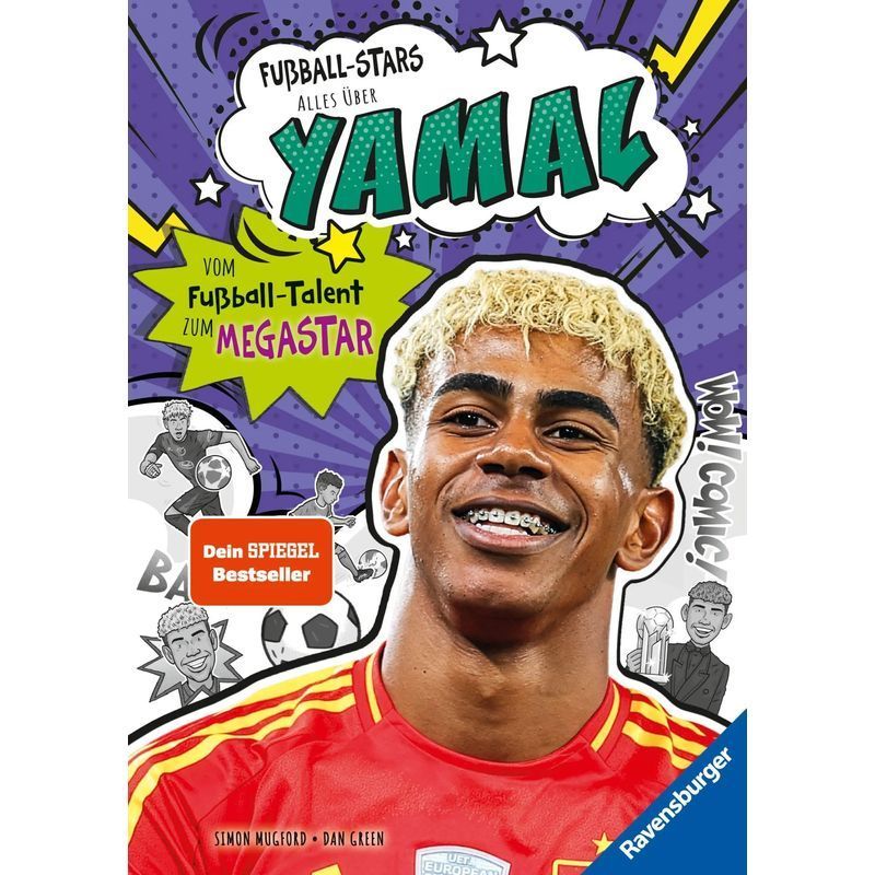 Simon Mugford: Football Stars - All About Yamal. From Football Talent To Mega Star / Book / German / 2026 / Ravensburger Publishing House