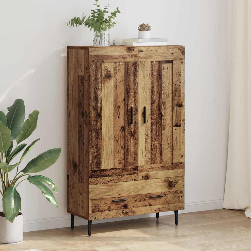 Image of Vidaxl Cabinet Living Room Cabinet Cabinet Interior Storage Unit Contemporary Storage Solution Cabinet Made Of Artificial - Storage Slim Cabinet Design Functional Storage Furniture Storage Unit