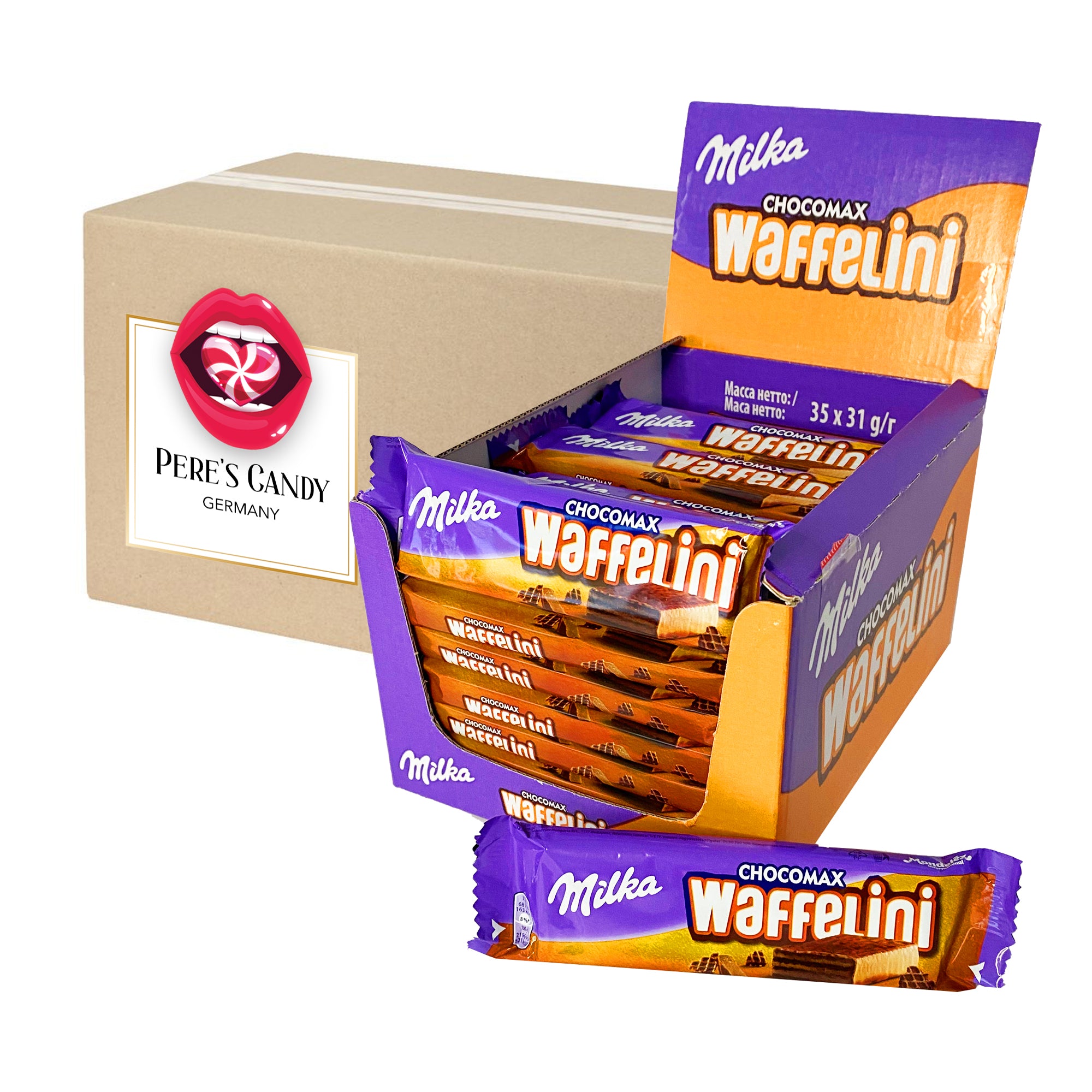 Milka Waffelini Chocomax 35x31g