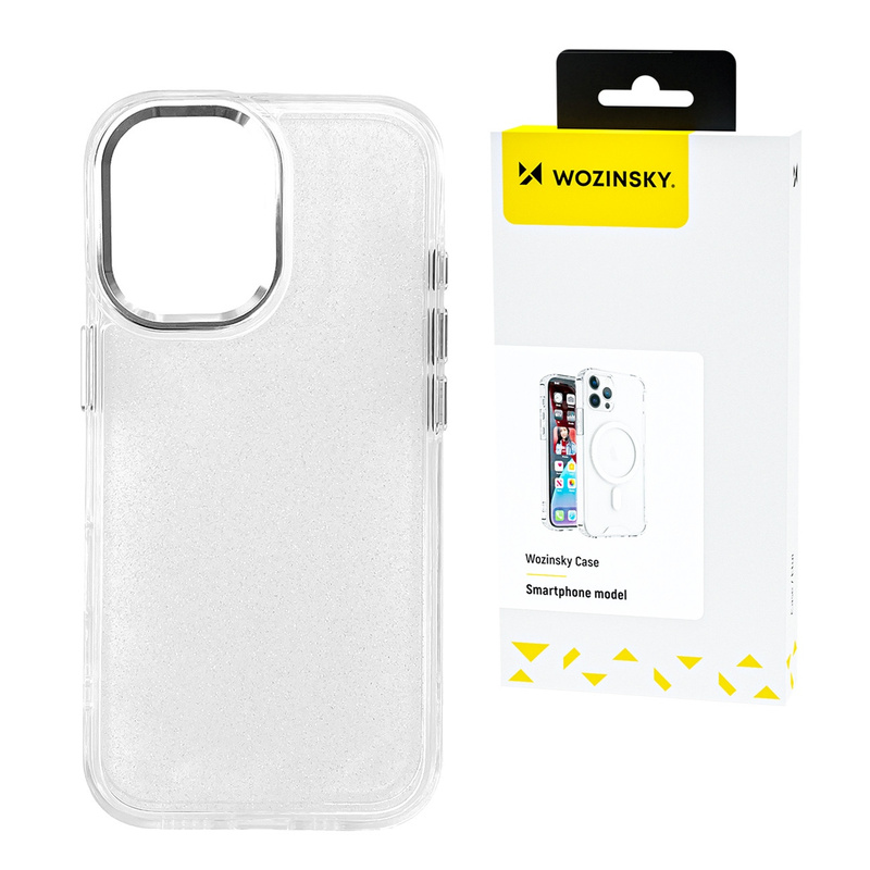 Protective Case For Galaxy S25 Ultra - Transparent With Glitter
