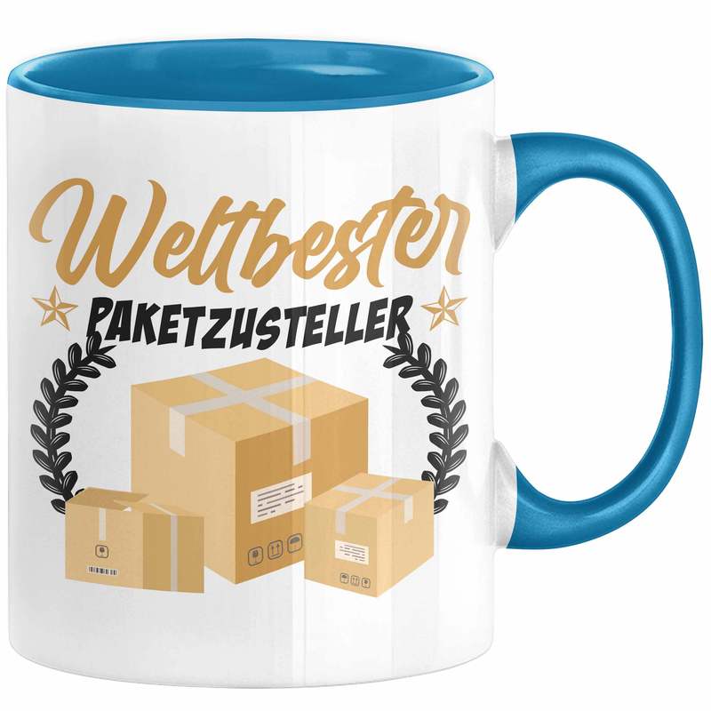 Parcel Delivery Driver Gift Mug With Quote "world's Best Parcel Delivery Driver/"