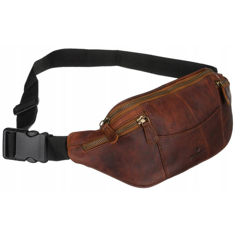 Men's Leather Hip Bag -