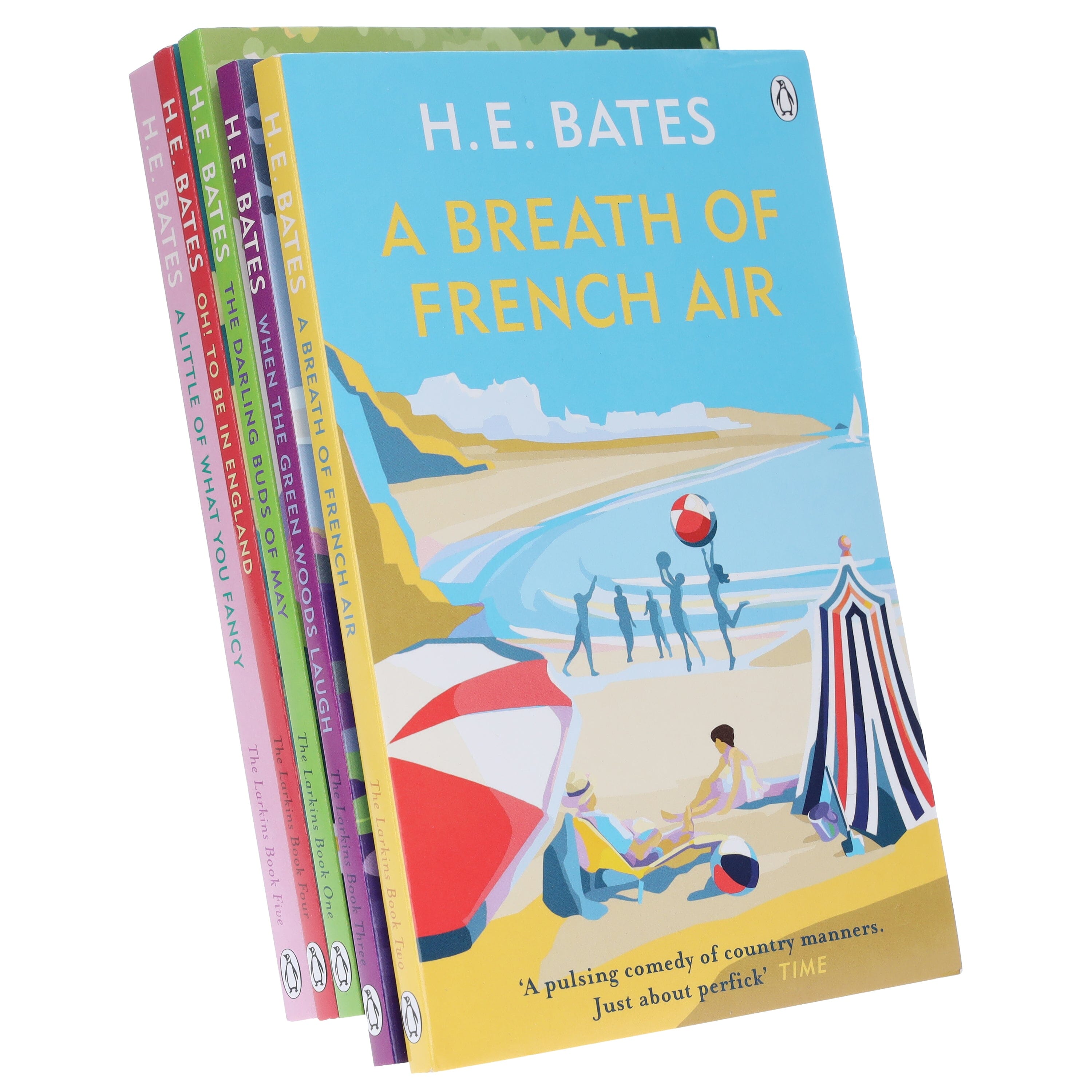 TEMU The Larkins By H. E. Bates 5 Books Collection Set - Fiction - Paperback