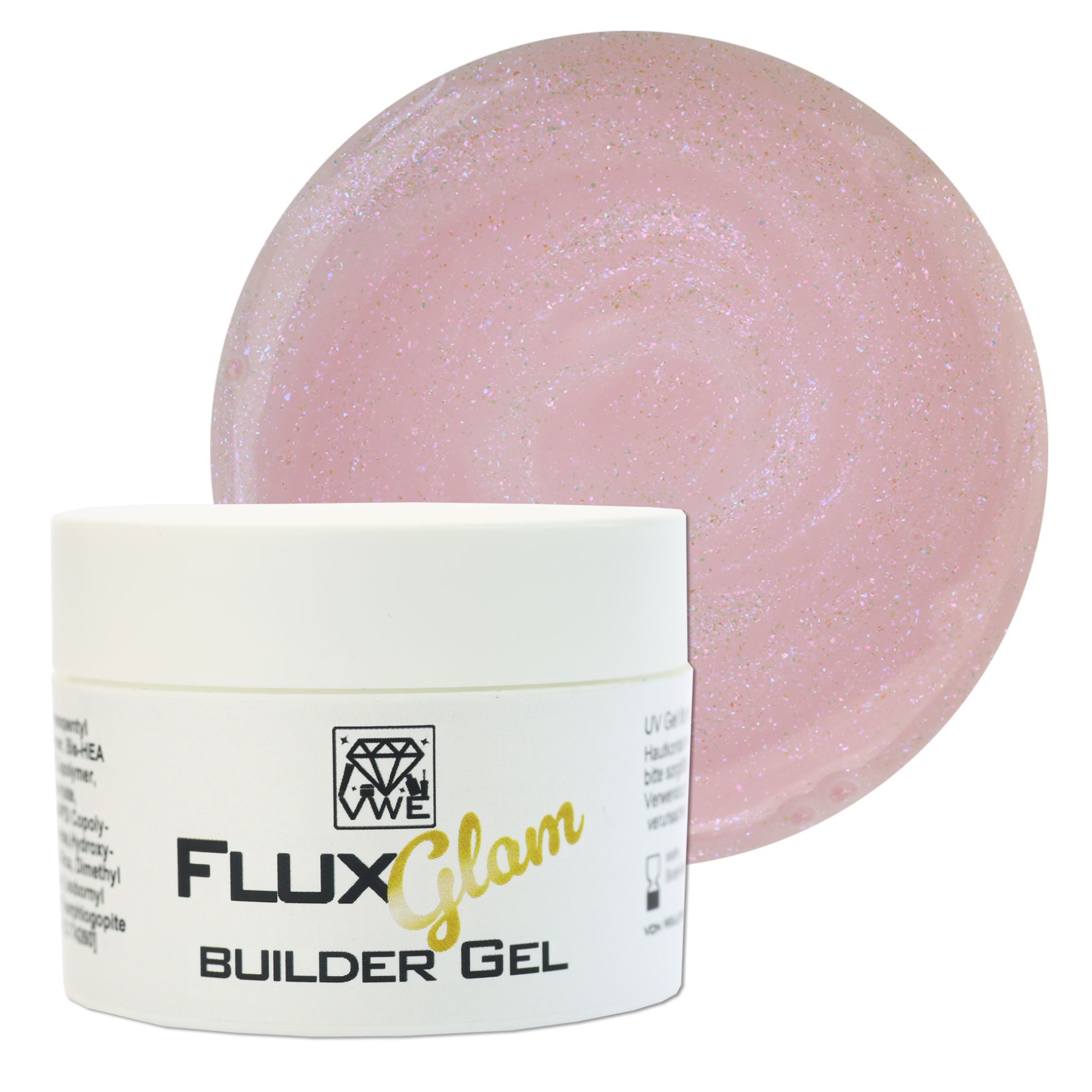 Flux Glam Builder Gel – With Mica And