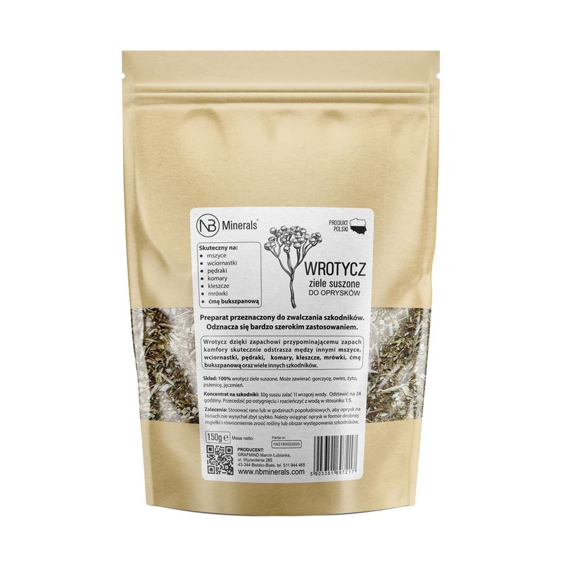 Dried Tansy Herb For Spraying - 150g, Pesticide For Pest Control