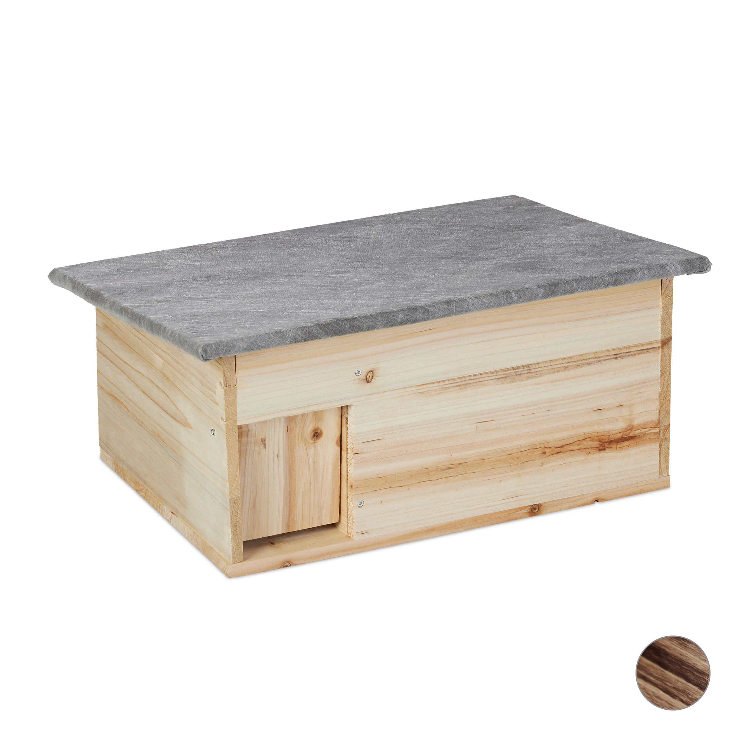 E-shop Igelhaus in Natur - (B)46 x (H)21 x (T)
