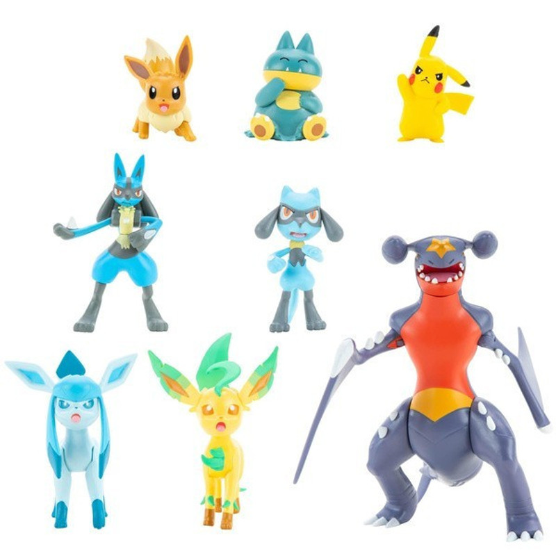 Pokémon Battle Ready Figure Multi-Pack, 8 Figures