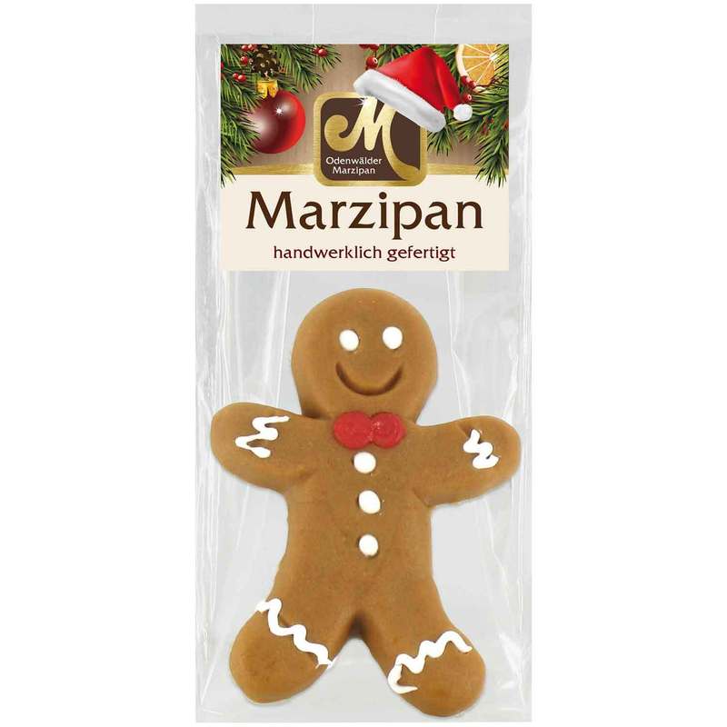 Image of Odenwälder Premium Marzipan 'gingerbread Man' 60g
