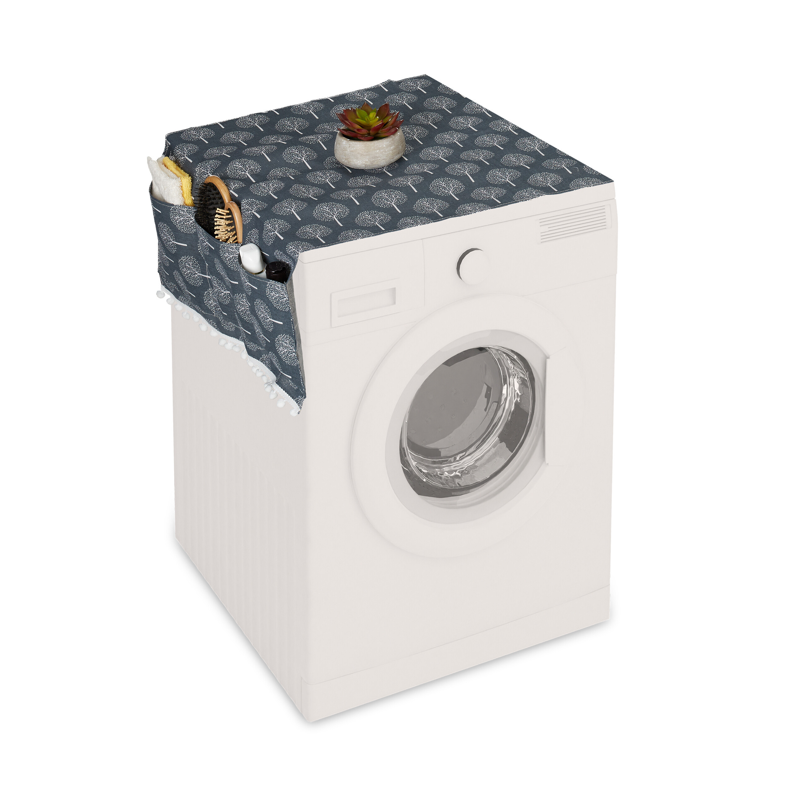 Washing Machine Cover With Pockets