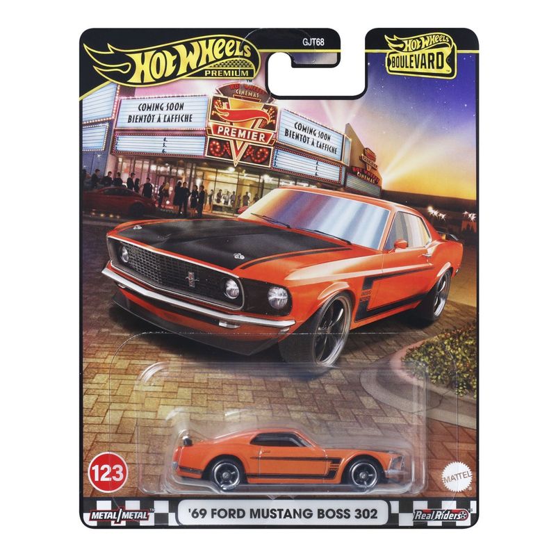 Image of Boulevard Metal Die-cast Ford Mustang 302 69 Scale