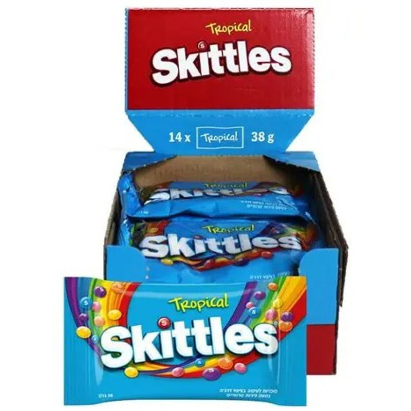 E-shop Skittles Tropische Frucht 14x38g