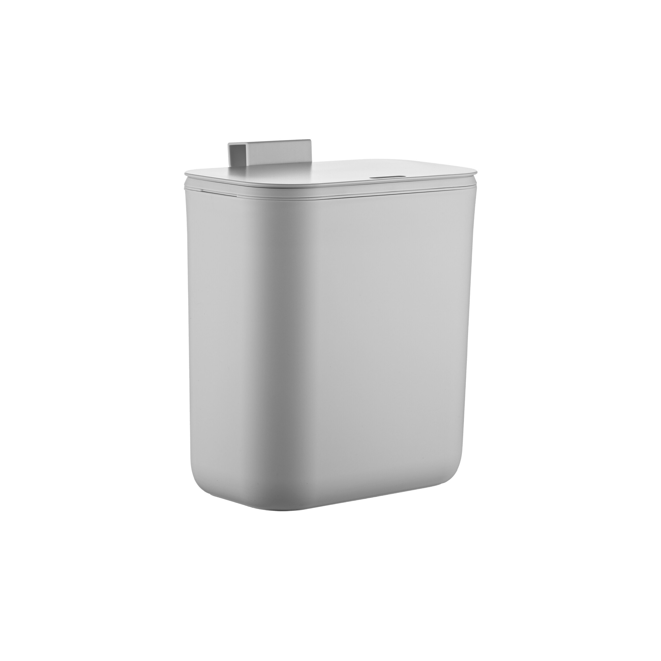 Kitchen Trash Can In Gray - 9