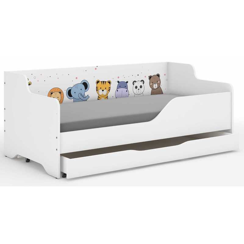 Children's Bed Lilu 160x80 Mini Zoo