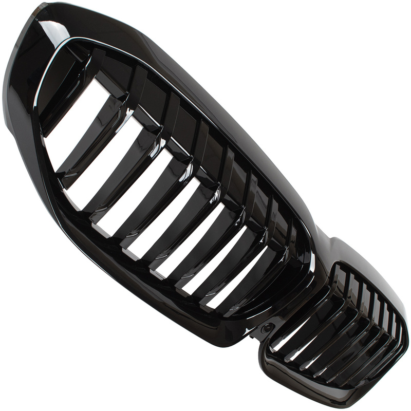 Kidney Grille Trim For 3 G20 G21 18-22, Black Glossy