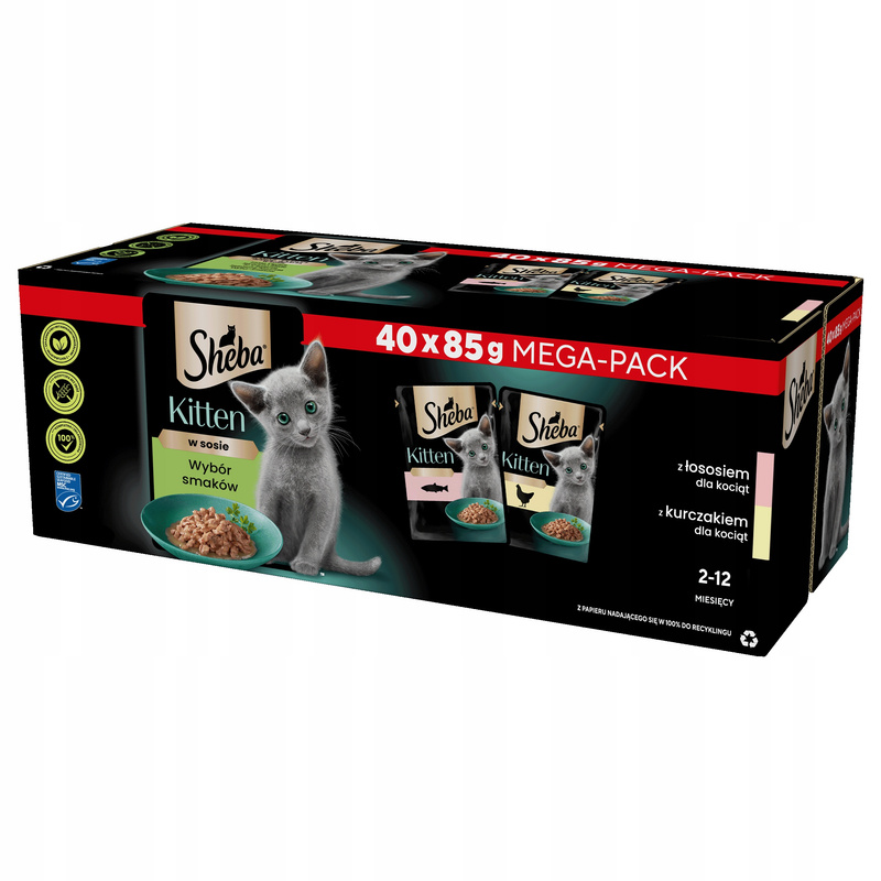 Wet Karma For Cats Kitten Of Flavors In Sauce 85g X 40pcs