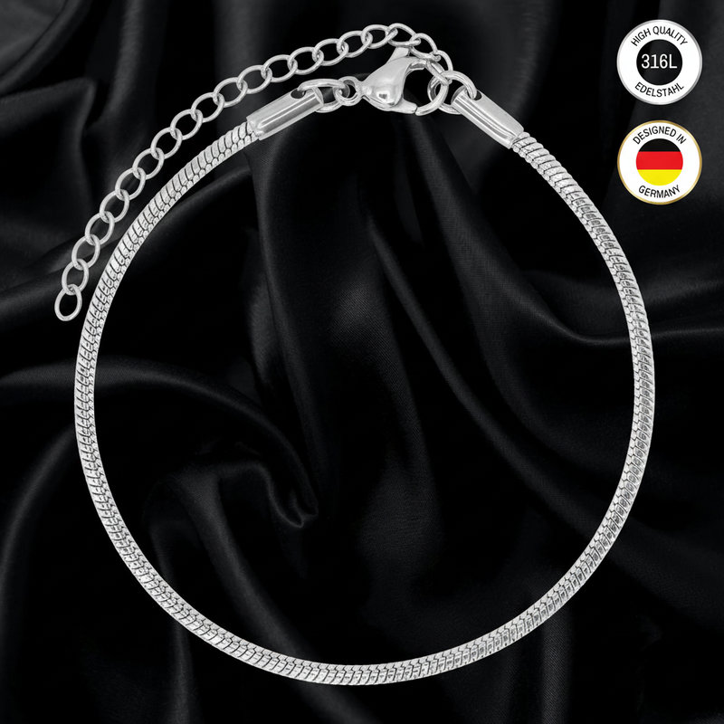 Ladies' Bracelet - Silver Color - Waterproof