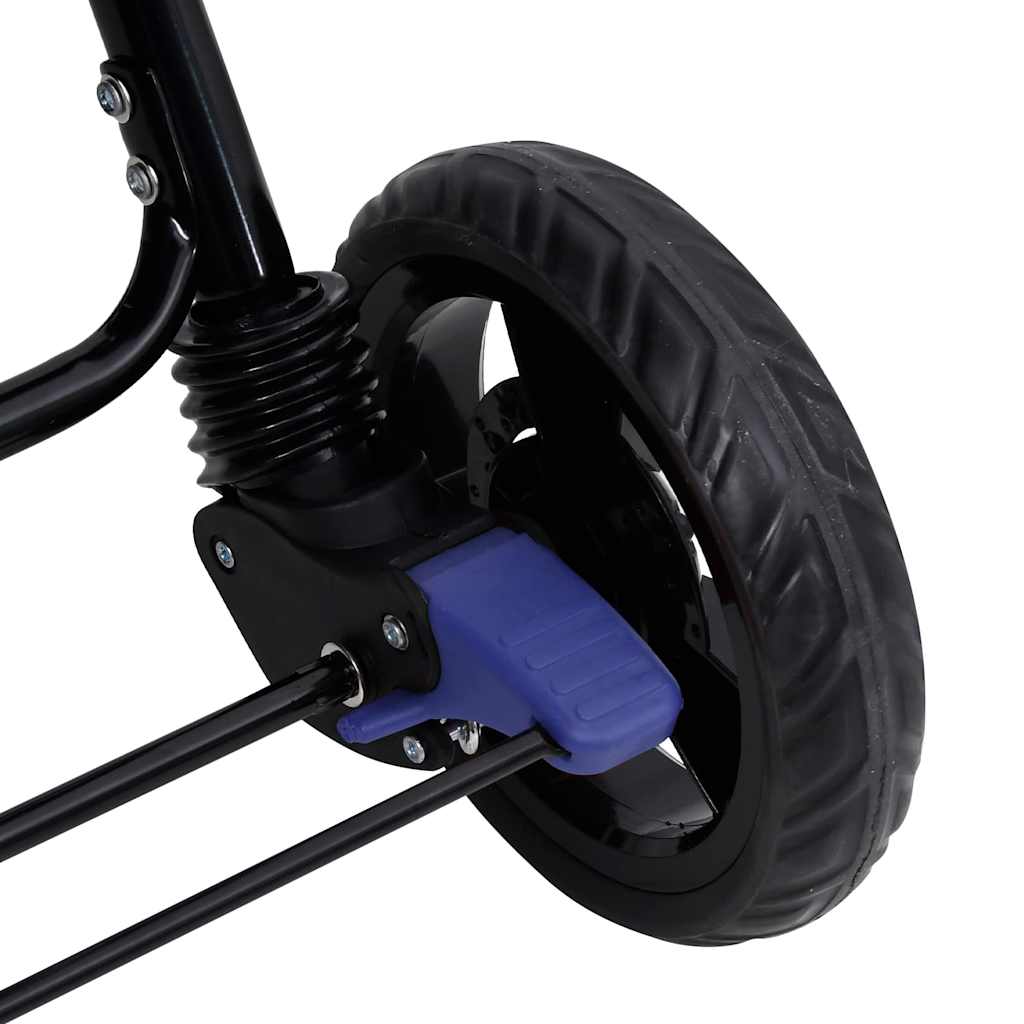 Marineblauwe Stalen Dubbele Wandelwagen – Tweelingwagen, Opvouwbare Wandelwagen, Lichtgewicht Babywagen, Babyaccessoires, Kinderveiligheid