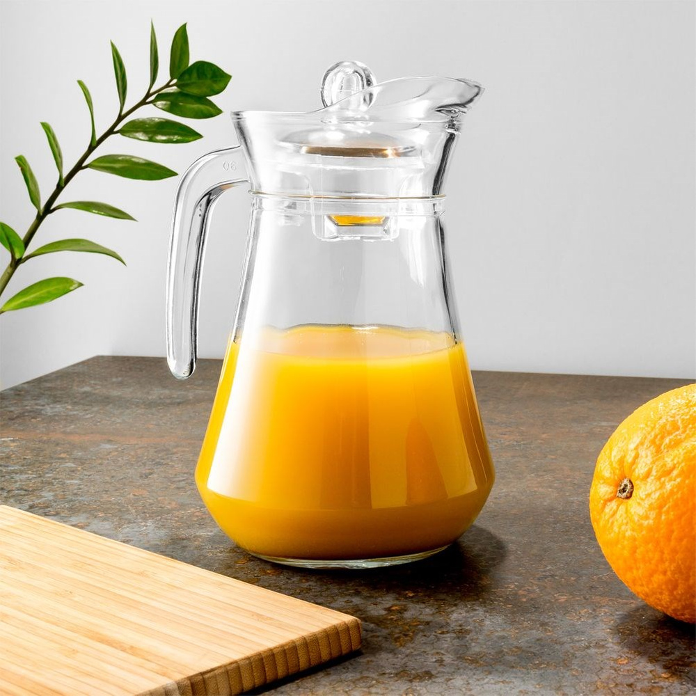 Glass Jar With Lid, 1.4 L