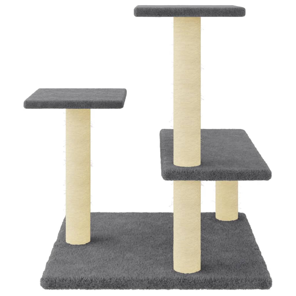 Mayfair Cat Tree with Sisal Scratching Posts and House Basket