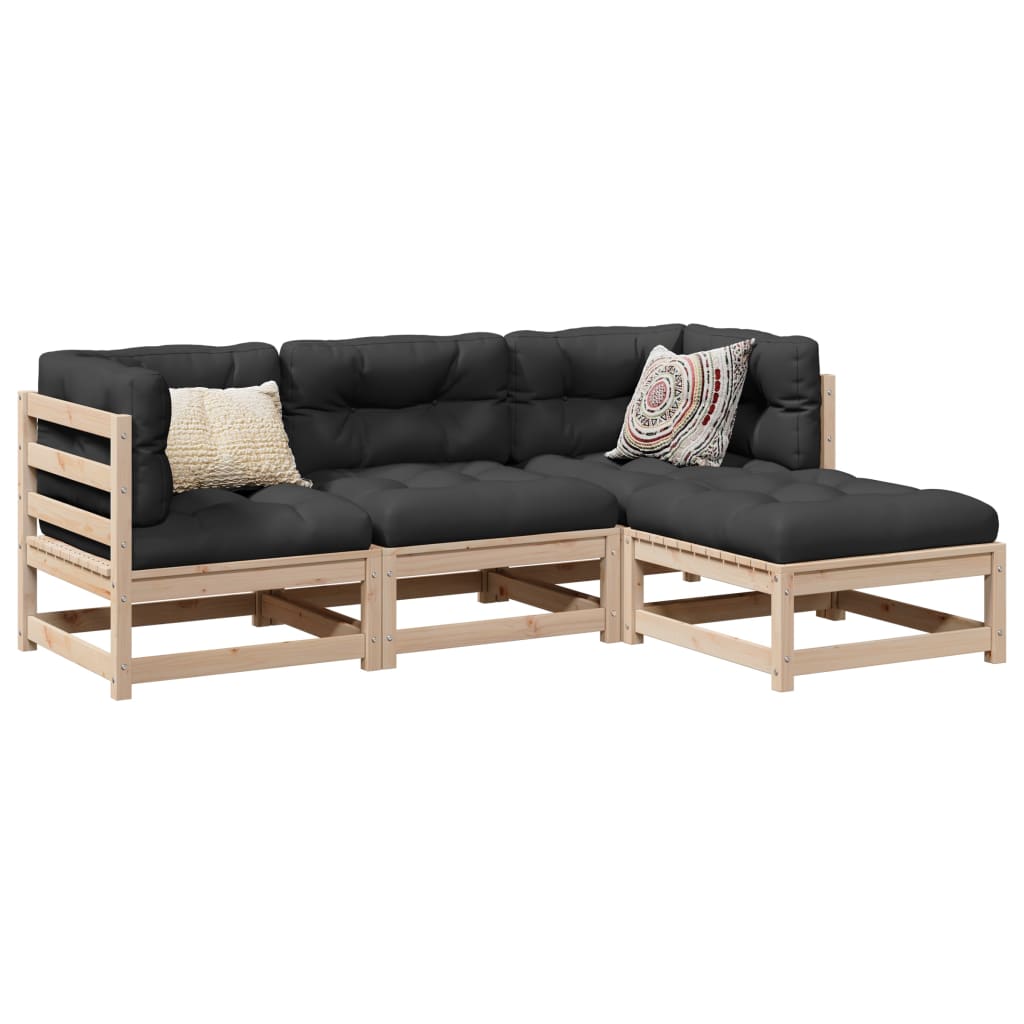Outdoor Furniture Set For Garden, Terrace, And Outdoor Lounge Area With Garden Sofa And Terrace Sofa