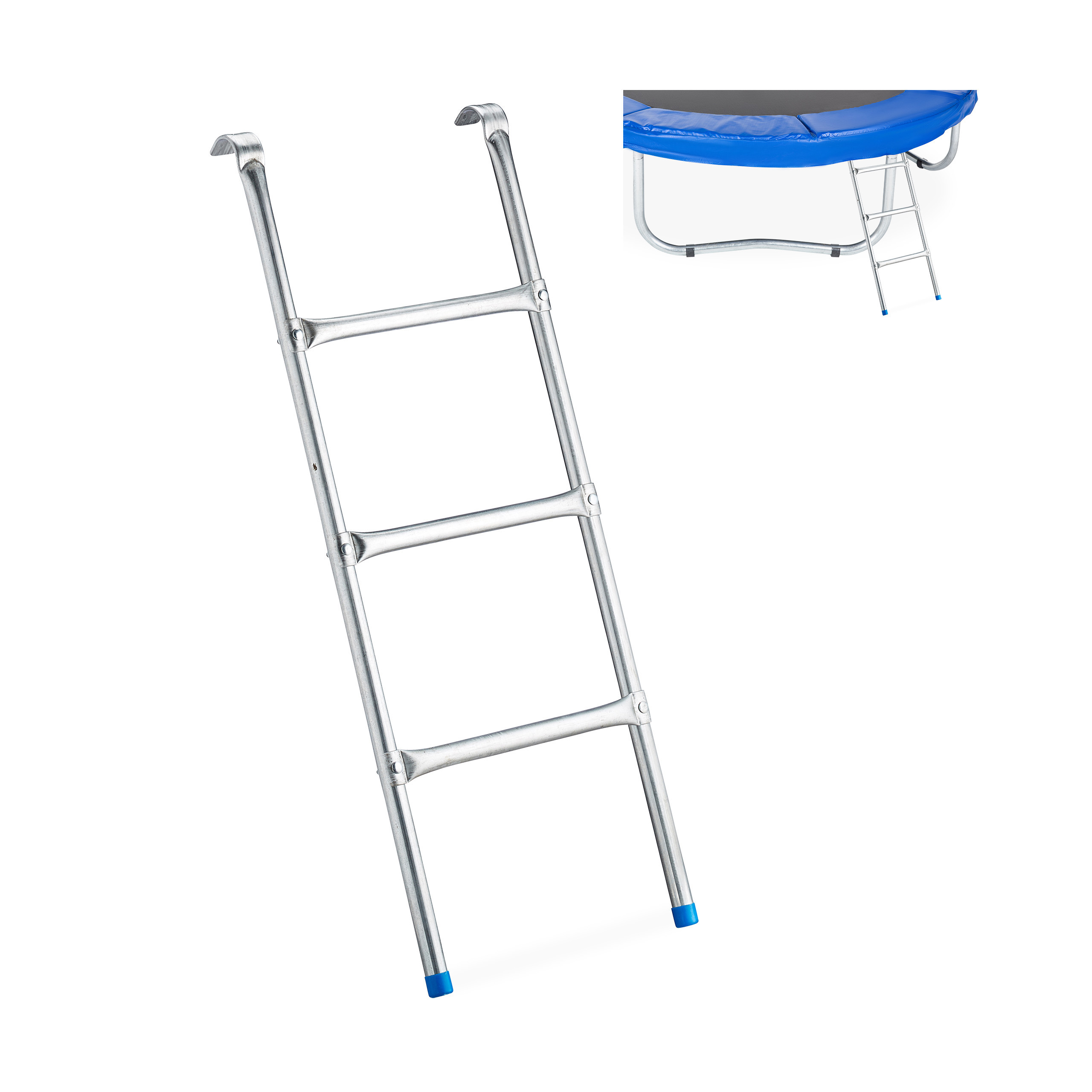 Trampoline Leader In Silver - (w)38 X (l)97 Cm