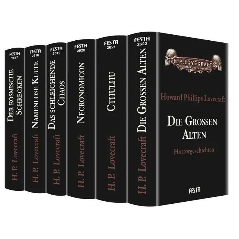 Image of Nameless Cults - Book - Howard Phillips Lovecraft - Lovecraft's Library Of Horror - Bookmark Ribbon - 336 Pages - German - 2006 - Festa Verlag - Ean 9783935822848