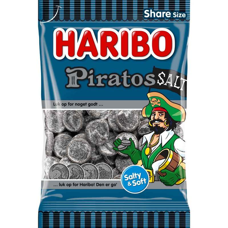 Image of Haribo Piratos Salt 340g