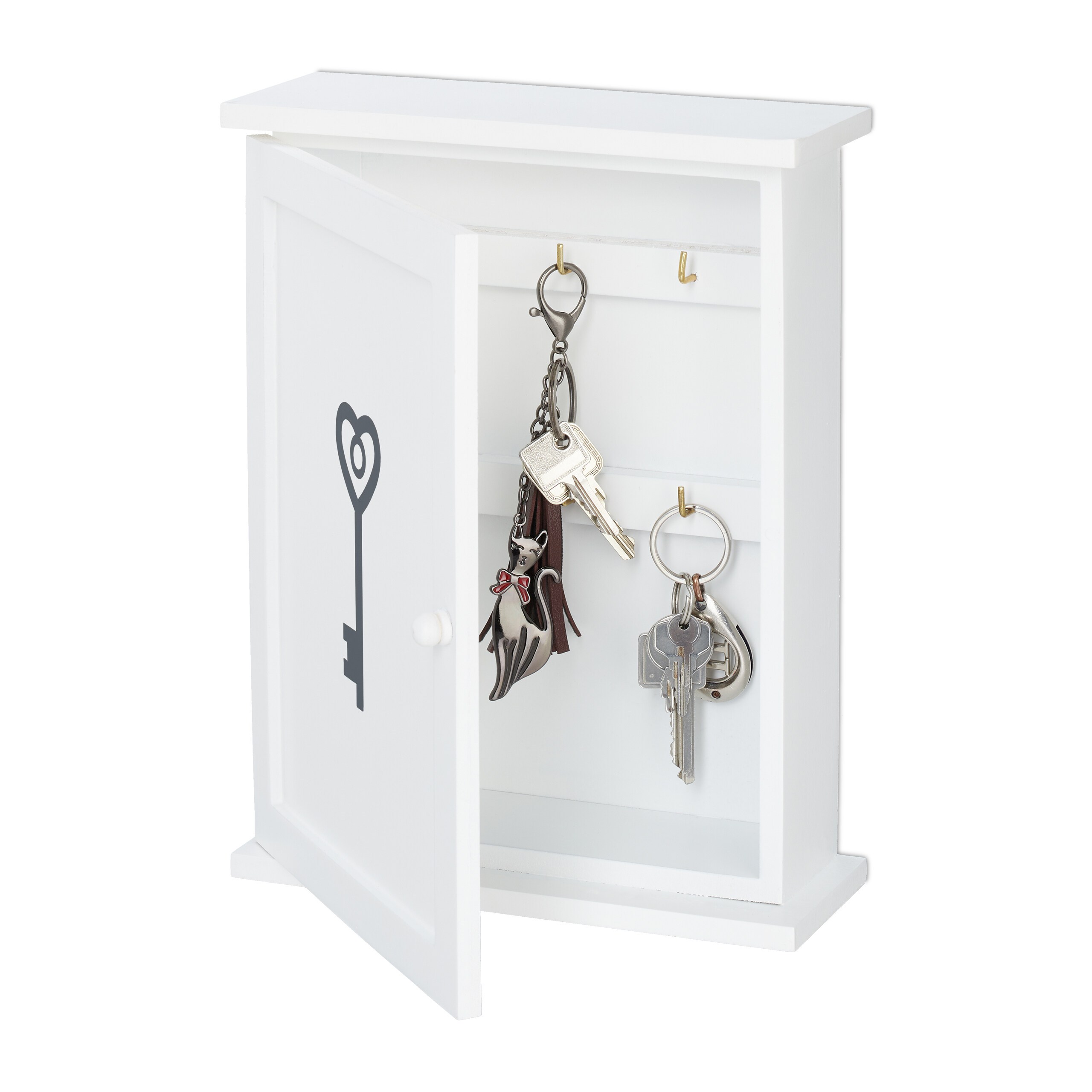 Key Cabinet "key" In White