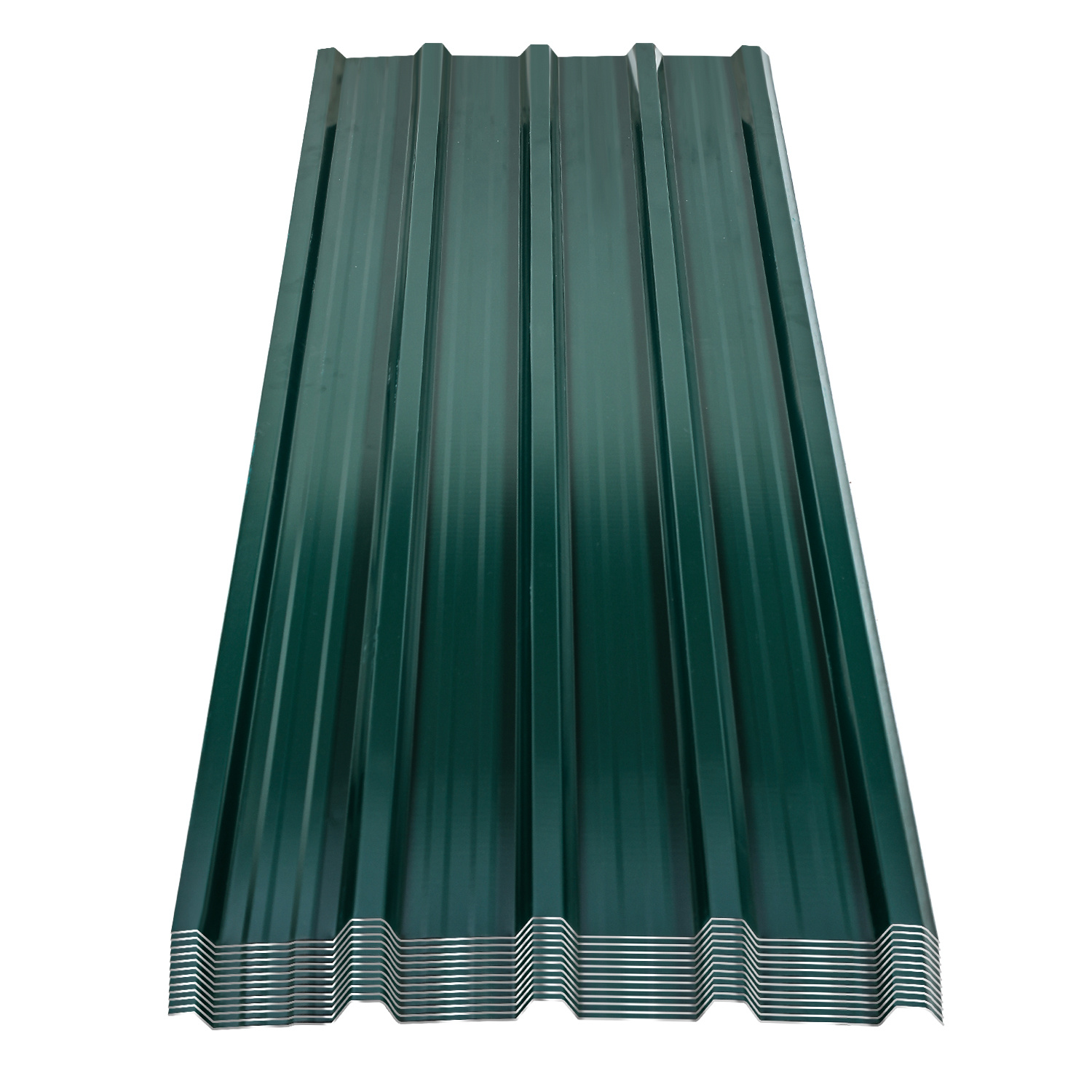 TEMU 12 Roof Sheets Made Of Galvanized Steel For Roof Panels, Garden Houses, Tool Sheds, Corrugated Iron, Rustproof, Set Of 7 M2, Green/, 129 X 46 Cm Each