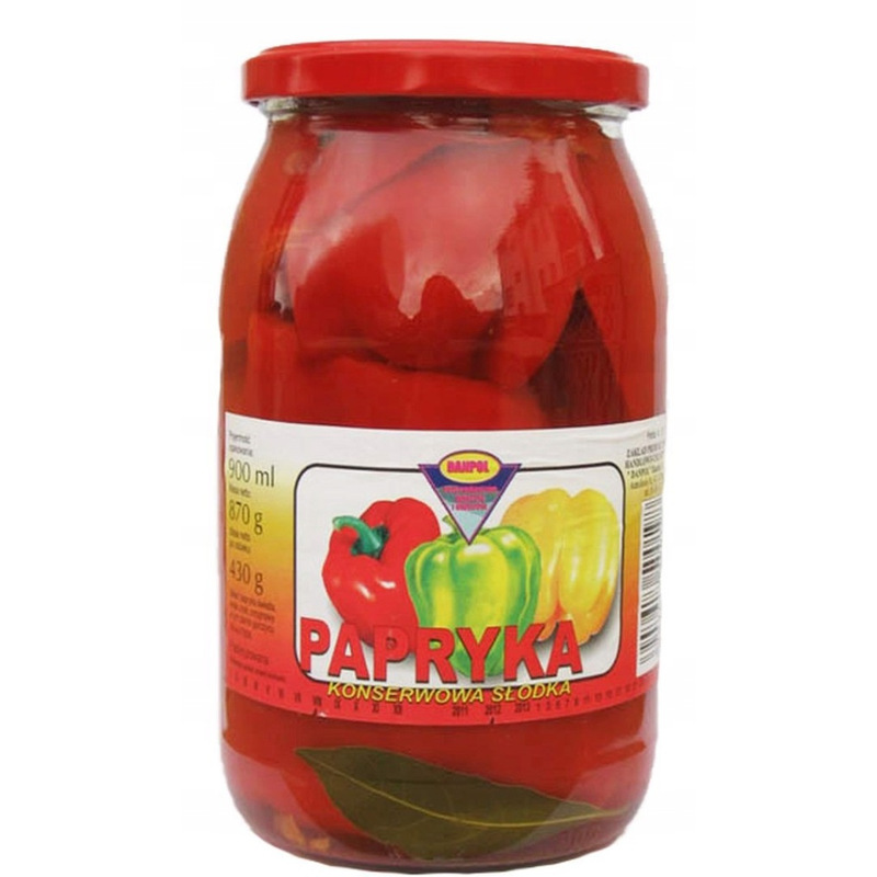 Sweet Pepper Preserved 900ml