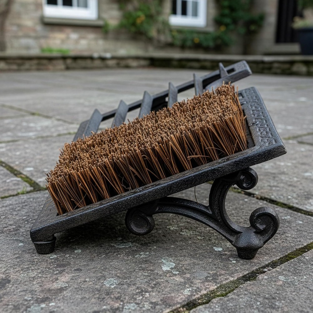 Image of Shoe Sole Scraper (with Brush), Suitable For Cleaning Shoe Soles In Entrance Areas And In Gardens.