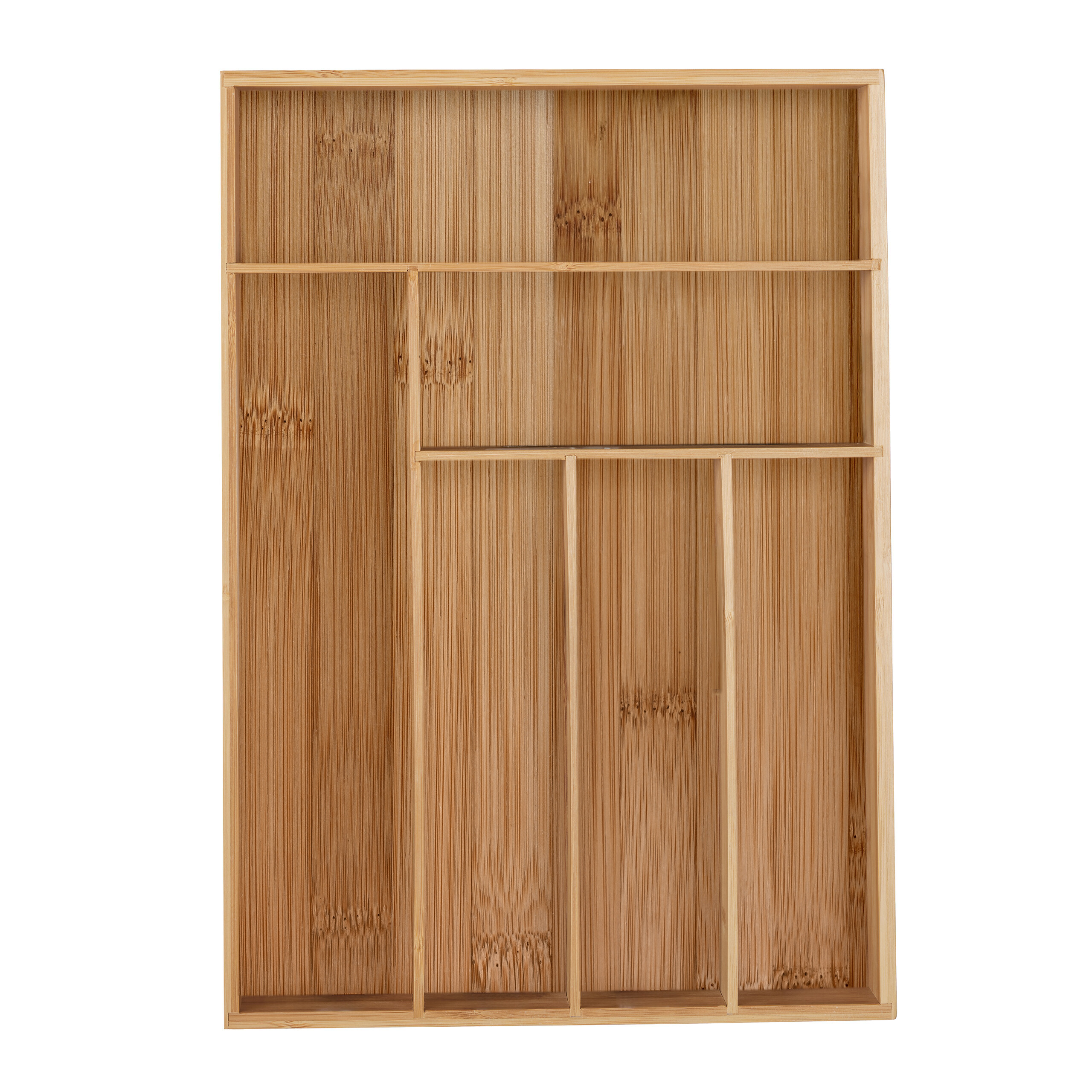 Bamboo Cutlery Box In Natural