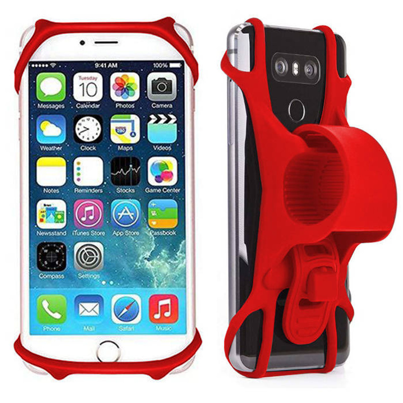 Silicone Bicycle Handlebar Phone Mount