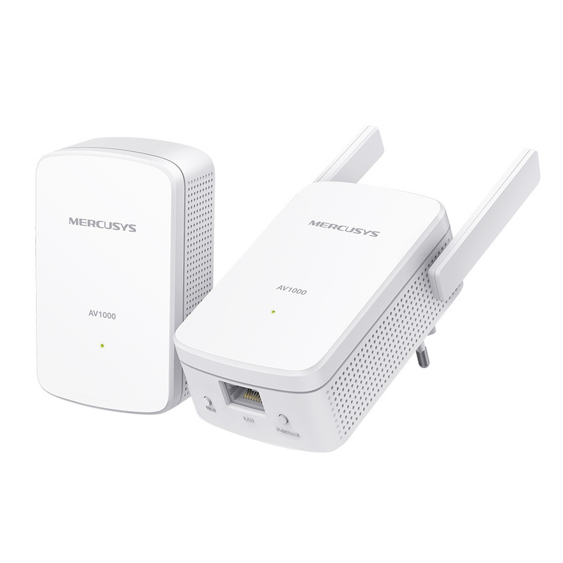 Mercusys Mp510 Kit Av1000 Gigabit Wlan Network Adapter 300 /s Wlan White V1.0