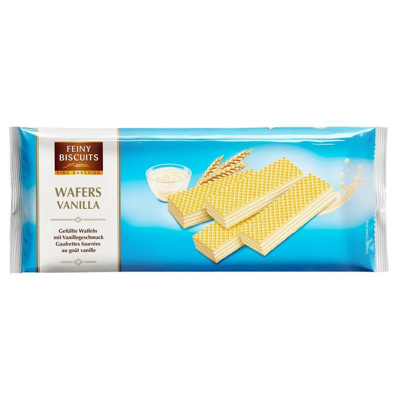 Delicate Biscuit Waffles With Vanilla Cream Filling 250g