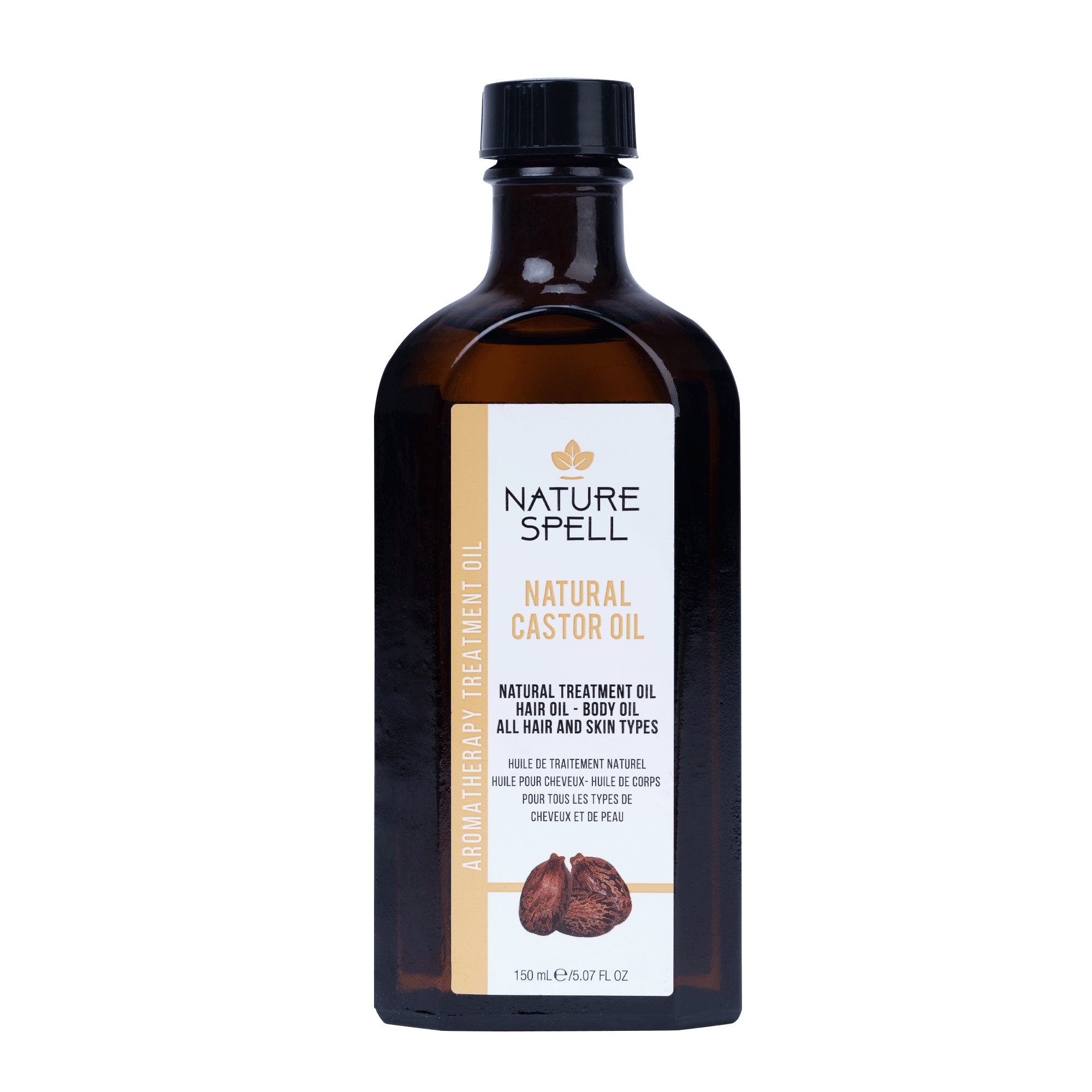 Image of Castor Oil - Hair And Skin - Antiseptic And Disinfecting - Nature Spell