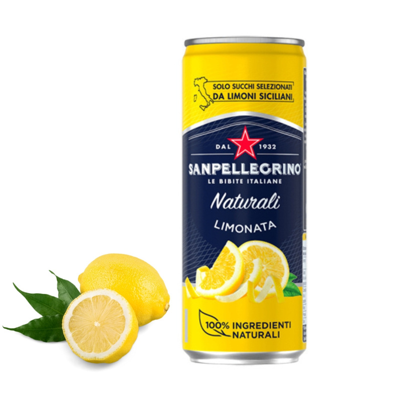 Lemonade Refreshment Drink 330ml - San Pellegrino